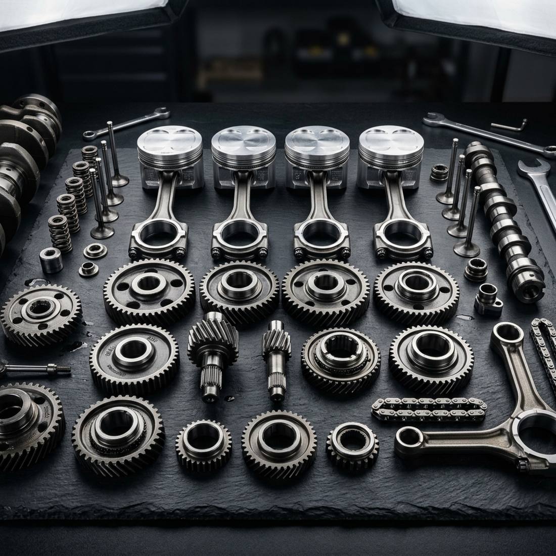 Repuestos de motor y transmisión